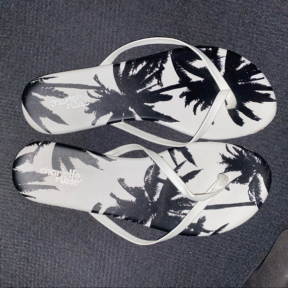 palm tree flip flops - Picture 1 of 2